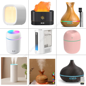 Difusor Humidificador al por Mayor con 2 Modos de Brillo y Aroma con Efecto de Fuego para Hogar, Oficina, Spa, Gimnasio - Product Image 3