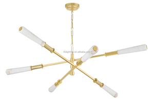 Lustre <span class=keywords><strong>en</strong></span> alabâtre <span class=keywords><strong>en</strong></span> forme de branche d'arbre, style nordique minimaliste, loft, café, rétro, créatif, lampe suspendue LED - Product Image 3