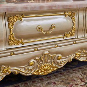 Stile europeo <span class=keywords><strong>TV</strong></span> cabinet in legno massello in marmo legno top intagliato <span class=keywords><strong>tv</strong></span> stand all'ingrosso soggiorno mobili <span class=keywords><strong>Tv</strong></span> tavolo - Product Image 4