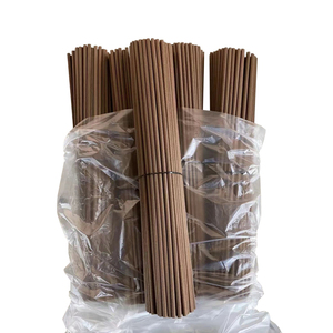 Mới đến màu xám màu sậy thanh 4mm 30cm Đen Polyester khuếch tán thanh thân thiện với môi trường Sola hoa trang trí sậy thanh - Product Image 6