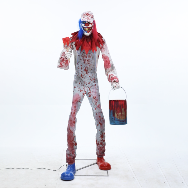 Animated New Halloween 2026 Electric Toys Motor Horror Wholesale Home Decor Supplies Prop Halloween Animatronic