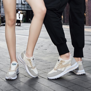 Nouvelles chaussures décontractées plates de style marche pour hommes et femmes, grandes tailles, en PU imperméable, semelle épaisse, maille respirante, été 2026 - Product Image 5