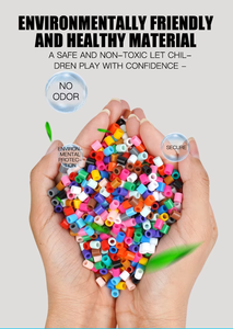 Perles à repasser <span class=keywords><strong>Hama</strong></span>, jouets éducatifs pour enfants, puzzles en bois DIY de 5 mm, prix d'usine bon marché - Product Image 6