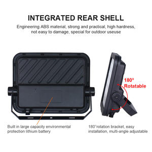 <span class=keywords><strong>Faro</strong></span> <span class=keywords><strong>LED</strong></span> <span class=keywords><strong>Solare</strong></span> KCD IP65 Impermeabile con Batteria al Litio, Prezzo all'Ingrosso, 30W 60W 100W 150W 200W 300W 500W - Product Image 6