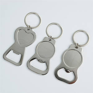 Abridor de botellas de acero inoxidable personalizado, fabricante de abridor de botellas de cerveza para clubes, llavero con logotipo de impresión UV - Product Image 3