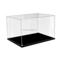 Étui rectangulaire en acrylique éclairé par LED personnalisé, échelle 1/6/12 pouces, étui de présentation pour figurines d'action