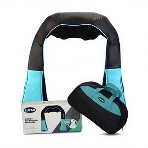 Massaggiatore Shiatsu <span class=keywords><strong>per</strong></span> Collo e Spalle LUYAO con Calore, Massaggio Profondo <span class=keywords><strong>per</strong></span> Alleviare il Dolore, Fascia Multifunzione Portatile con Borsa <span class=keywords><strong>per</strong></span> il Trasporto - Product Image 1