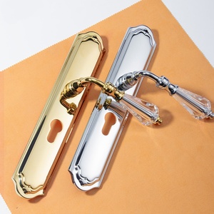 Sự riêng tư nội thất Knob Trung Quốc nội bộ phần cứng LEVER Lỗ mộng nhà xử lý hiện đại Ổ khóa cửa và xử lý - Product Image 2