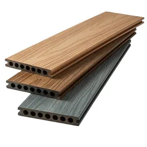 Wood Plastic Flooring Co-extrusion Composite WPC Decking Floor