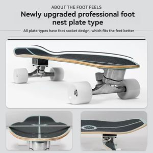 <span class=keywords><strong>Surfskate</strong></span> complet en matériau composite durable de nouvelle technologie pour adolescents - Product Image 3