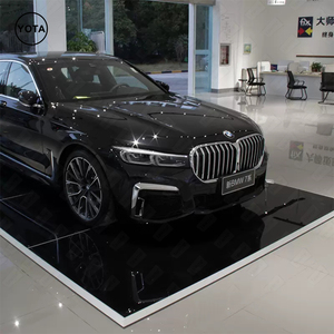 Tawns tùy chỉnh khung nhôm sáng với sàn thủy tinh pha lê cho triển lãm ô tô và phòng triển lãm Thiết bị triển lãm thương mại - Product Image 2