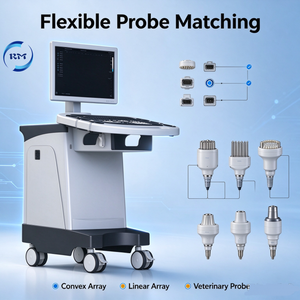 Machine à ultrasons Doppler écho couleur pour le balayage d'ultrasons humains obstétriques, cardiaques, urologiques - Product Image 2