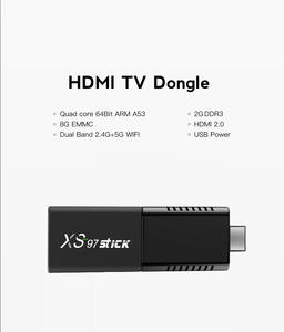 2025 <span class=keywords><strong>Ematic</strong></span> XS97 H313 2G 16G ATV TV Stick Androidtv 10 TV Dongle RJ45 2,4G WiFi BT5.0 4K HD EMMC Smart OTT Set Top Box Tv Stick - Product Image 5