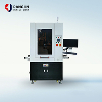 Machine de distribution de colle à rotation automatique PLC CNC haute précision, valve de distribution d'adhésif époxy à double cylindre