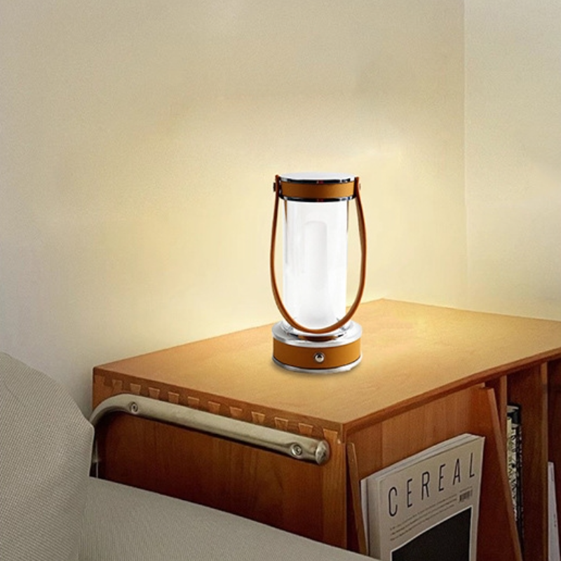 Camping Latern Dimmable LED Cordless Desk Lamp Creative Portable Rechargeable Table Lamp for Indoor Outdoor Modern Camping Lamp