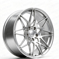 Jantes forgées noir brillant Gunmetal 18 19 pouces 5x112 5x120 PCD, jantes décalées pour Audi A4 A5 A6 BMW Série 3 5