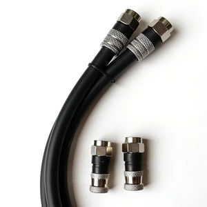 Cable Coaxial RG6/<span class=keywords><strong>U</strong></span> Profesional con Conectores Tipo F PPC Premium, Cable RF Digital para Satélite, CATV y Banda Ancha de 0.1m a 50m - Product Image 3