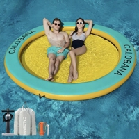 Grenzüberschreitend Exklusiv: Vancen GF36 8ft PVC Aufblasbares Wasserliegebett & Schwimmbad-Freizeitliege, CE-Zertifiziert