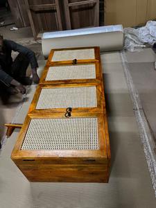 Mueble de Almacenamiento para Sala de Estar, de Madera Maciza Pintada a Mano, Venta al Por Mayor, para Hogar, Hotel, Sala de Estar, Estilo Rústico - Product Image 3