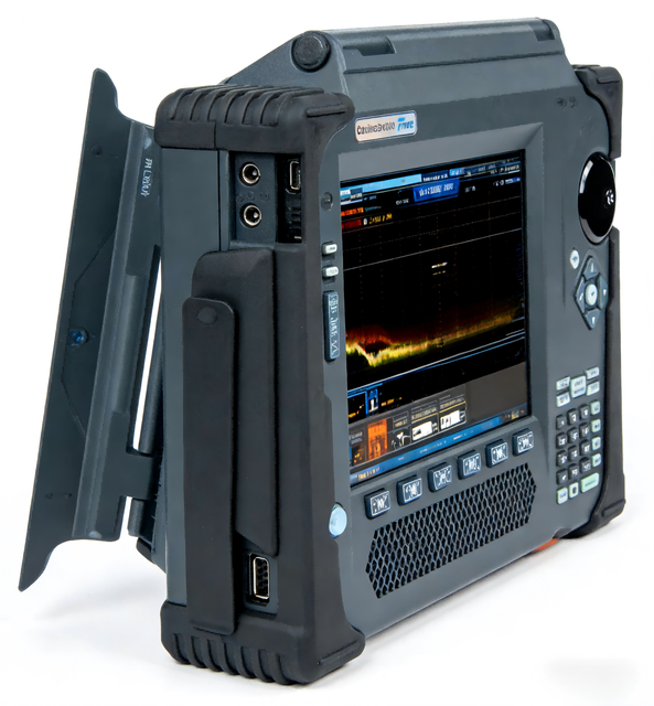 Portable RF Spectrum Analyzer 8.4-inch Touchscreen 24 GHz Per Second Scan Speed Integrated Auto-Switching Antennas for Forensic