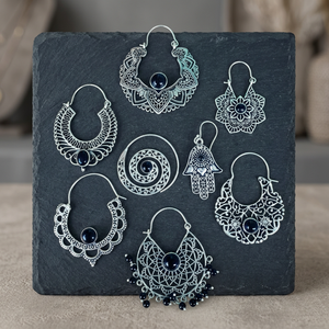 Wholesale Factory Price Silver Plated Stone Hoop <b>Earring</b> Natural Gemstone Wedding/Party/Gift Accessory Featuring <b>Pearl</b> <b>Diamond</b> - Product Image 3