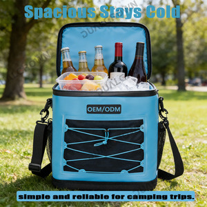 Заводская цена, новинка <span class=keywords><strong>2026</strong></span> года: водонепроницаемая термосумка-холодильник из ТПУ для пикника и кемпинга, мягкая изолированная сумка для обедов, 26 литров, с возможностью индивидуализации - Product Image 5