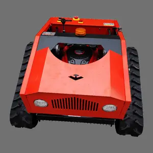 Afstandsbediening Gevolgd Alle Terrein Steile Helling Elektrische Robot Auto Groene Werkt Draadloze 4 Takt Verticale Grasmaaier En Onderdelen