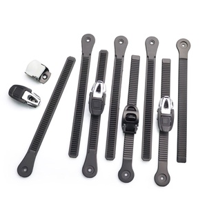 Bộ dây đai nhựa có khóa ratchet điều chỉnh được 16cm, dùng được cho cả nam và nữ, bộ dụng cụ buộc nhẹ cho giày & ủng, xe tay ga, động cơ & bánh xe - Product Image 1