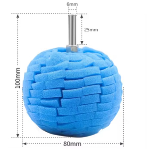 OEM tùy chỉnh chuyên nghiệp tự động chăm sóc xe bánh xe đánh bóng đĩa lưới Nón/hình cầu miếng bọt biển Tùy chỉnh cho chuyên nghiệp tự động - Product Image 4