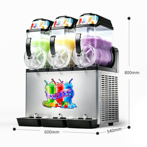 Machine à Slushie Shanyou 12L – Pas de machine à glace nécessaire, facile à nettoyer – Idéale pour les boissons glacées commerciales, margaritas, frappés, glaces molles - Product Image 1