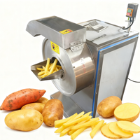 Industriële elektrische snijmachine voor groenten, fruit en aardappelchips voor horeca-apparatuur