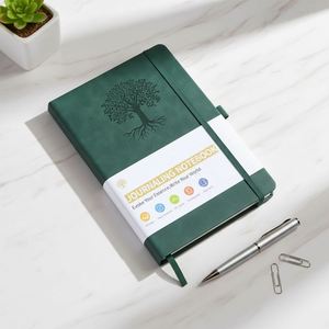 Carnet de notes de poche A5 personnalisé en cuir PU, agenda, carnet de notes, planificateur à couverture rigide avec élastique, journal intime - Product Image 1