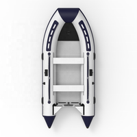 Bateau à rames gonflable avec moteur, pour récupérer des poissons, eau salée, en pvc, type hypalon, pêche dinghy, passager, pour la vitesse, modèle