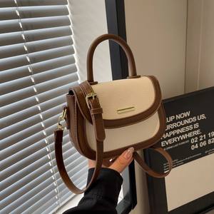 Sac à bandoulière en cuir PU pour femme de marque de luxe, style vintage, nouveau sac à main, fermeture éclair, perle de bonbon pour l'été - Product Image 1