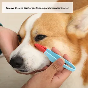 Nuevo Limpiador de Ojos para Mascotas, Moderno, Ecológico, de Plástico, con Cepillo Suave de Clip para <span class=keywords><strong>Perros</strong></span> y Gatos, Toallitas para Eliminar Manchas de Lágrimas - Product Image 3