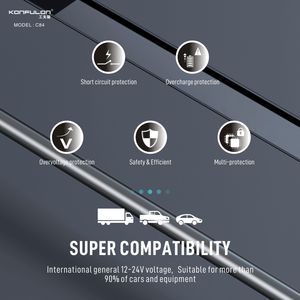 <span class=keywords><strong>Adaptateur</strong></span> de chargeur de voiture à haute puissance de charge super rapide de 107W avec sortie de port <span class=keywords><strong>multi</strong></span>-<span class=keywords><strong>USB</strong></span> - Product Image 4