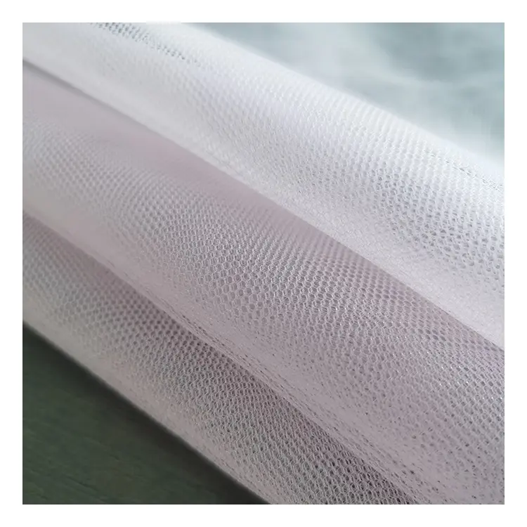 NewlyWay Usine Multi Couleur Offre Spéciale Pure Net Polyester Maille Tulle Tissu Pour Enfants Tutu Jupes Robes De Mariée En Tulle
