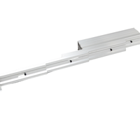 Mécanisme de table en aluminium extensible de 4000MM en acier avec toboggan mobilier d'extérieur salle à manger chambre salle de bain parc maison bureau salle de sport