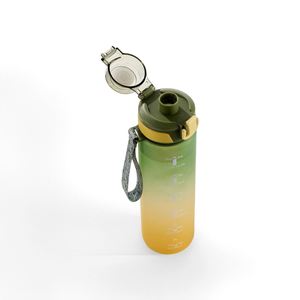 <b>Plastic</b> Double Wall Insulated Sports Water Bottle with BPA-Free Lid 32 Oz/1 Liter Eco-Friendly Applicable for Gym & Travel - Product Image 1