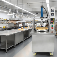 Machine à crêpes automatique à épaisseur réglable de haute qualité, mini machine à faire des crêpes, machine à crêpes et à gaufres