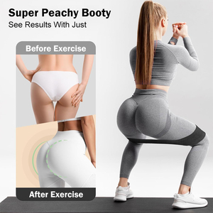 Fasce di Resistenza per Esercizi, Bande per Gambe e Fianchi per Uomini e Donne, Set per Principianti di Pilates e Yoga - Product Image 5