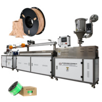 Machine de fabrication de filament d'impression 3D, ligne d'extrusion PETG PLA ABS