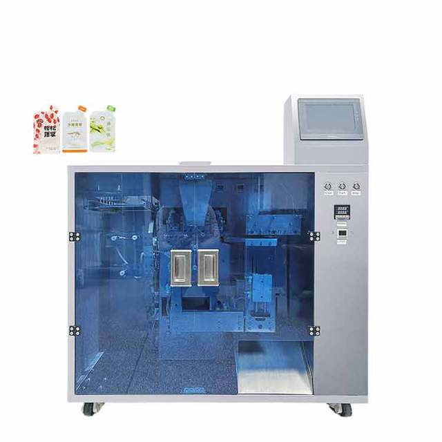 Automatic Liquid Premade Pouch Sachet Packaging Machine Multi-Function Liquid Doypack Packing Machinery for Fruit Juice Milk