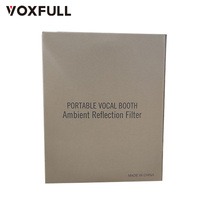 Écran anti-vent en mousse pour microphone, isolation acoustique pour enregistrement en studio, pare-brise pour microphone