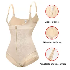 Private Label Bodysuit Frauen Neues Design Fajas Colombia nas Post Surgery Fajas De Mujer Fajas Moldeadoras Postpartum Gürtel