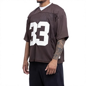 Maillot de football personnalisé haut de gamme pour hommes, en mesh, séchage rapide, imprimé par sublimation, léger, respirant, toutes saisons - Product Image 1