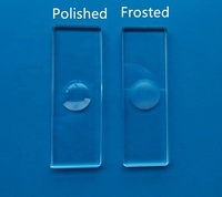 5mm Thick Glass Single Well Concavity Microscope Slide One Depression groove Concave Cavity Slide