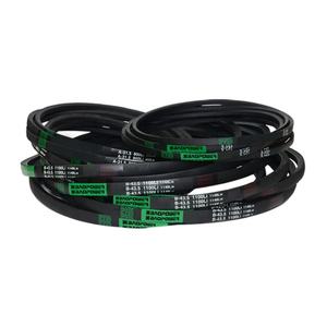 Courroie trapézoïdale Baopower Z,M,A,B,C,D,<span class=keywords><strong>E</strong></span>,F,20,25, courroie trapézoïdale classique enveloppé<span class=keywords><strong>e</strong></span> de caoutchouc, tableau des tailles standard en Chine avec GBT1171 pour compresseur - Product Image 1