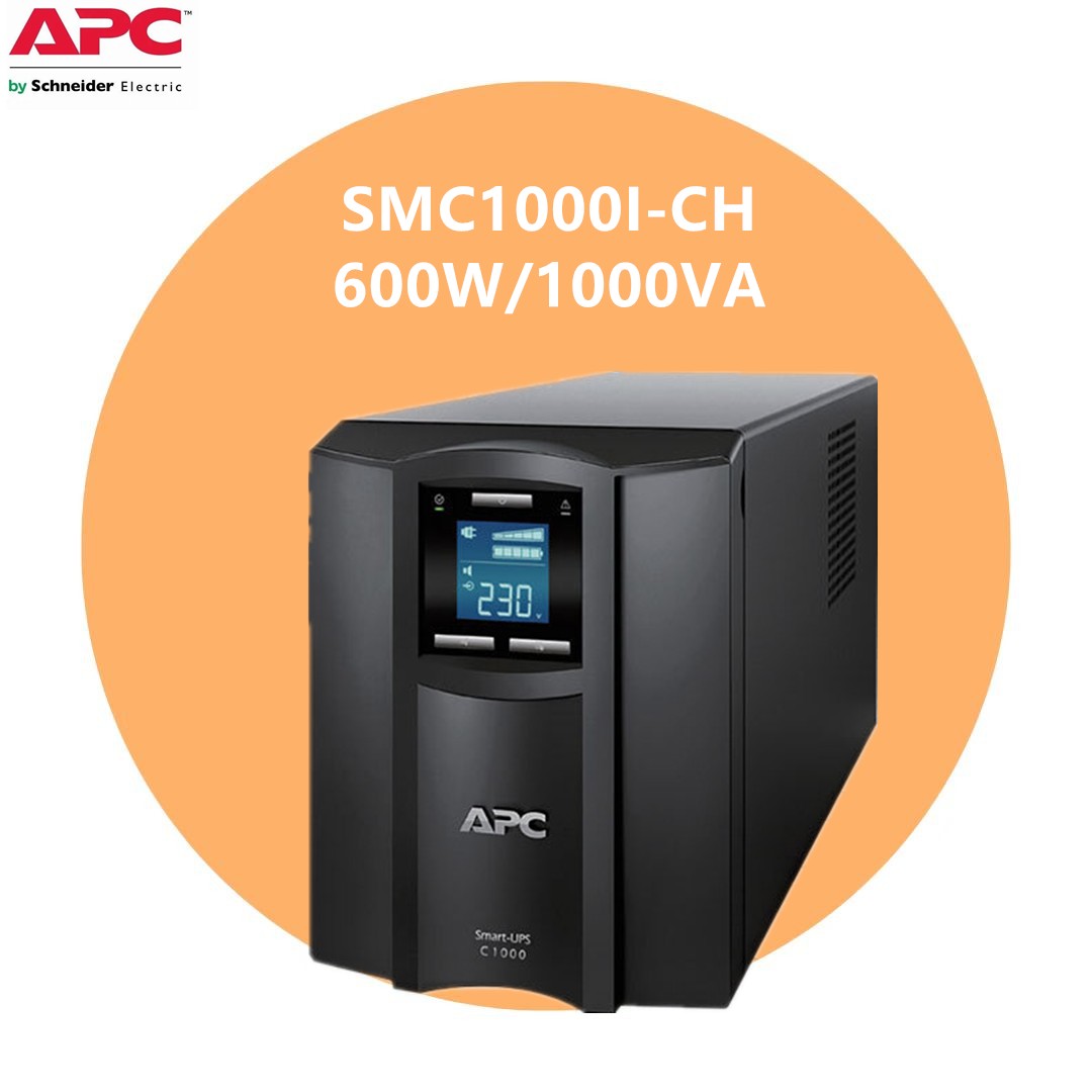 Лидер продаж, смарт-SMC10001-CH Schneider APC UPS онлайн/1000VA источник бесперебойного питания с молниеносной защитой компьютеров