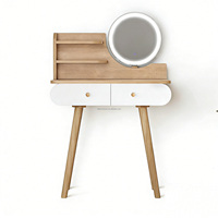 Table de toilette MDF Chapel Price avec miroir pour chambre à coucher